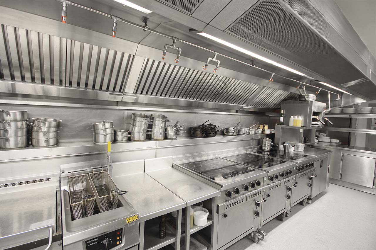 Exhaust Hood with Filters